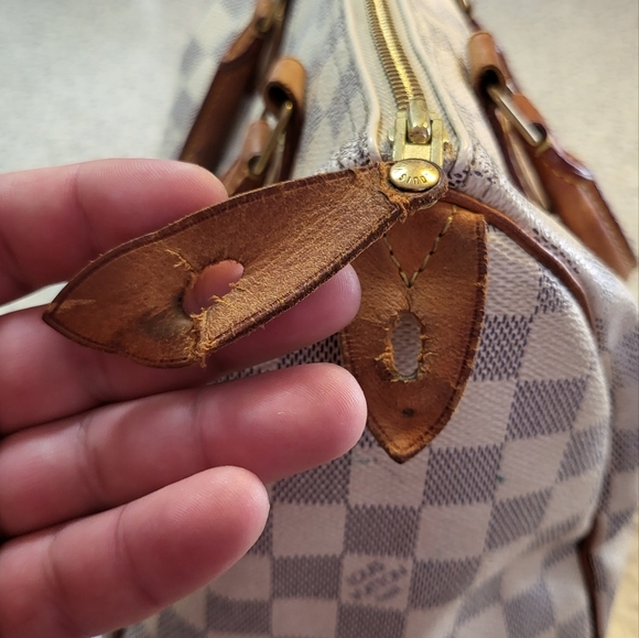 Louis vuitton speedy 25 azur - Picture 7 of 13